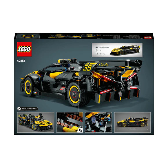 LEGO® Technic Bugatti Bolide Model Car - 42151 - 905 Piece Building Set