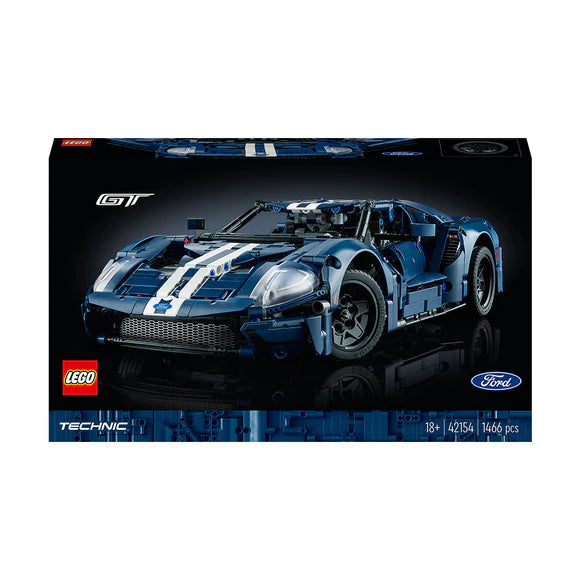 LEGO® Technic 2022 Ford GT Supercar - 42154 - 1466 Piece Building Set