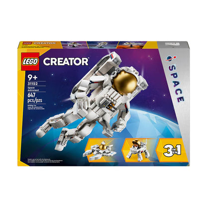 LEGO® Creator 3in1 Space Astronaut Model Kit - 31152 - 647 Piece Building Set
