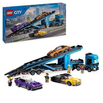 LEGO® City Car Transporter Truck with Sports Cars - 60408 - 998 Piece Building Set