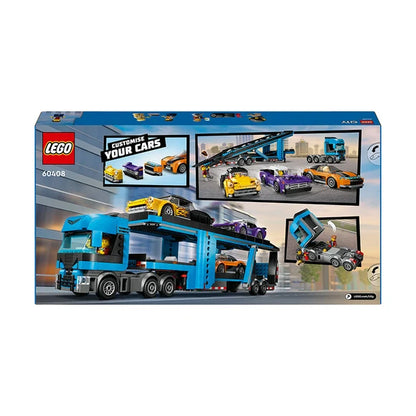 LEGO® City Car Transporter Truck with Sports Cars - 60408 - 998 Piece Building Set