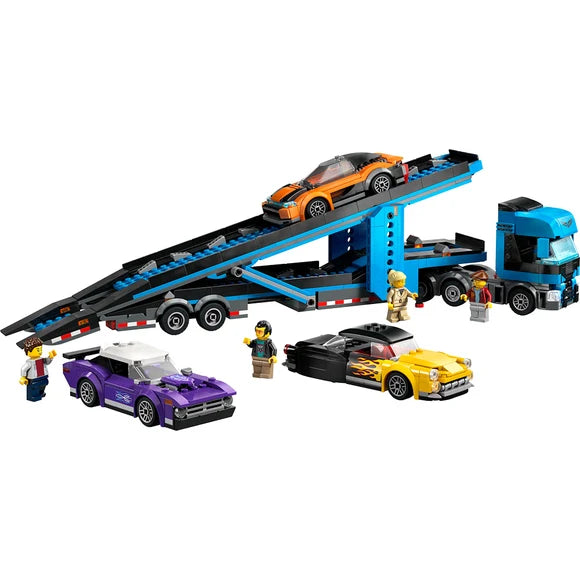 LEGO® City Car Transporter Truck with Sports Cars - 60408 - 998 Piece Building Set