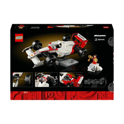 LEGO® ICONS McLaren MP4/4 & Ayrton Senna Set for Adults - 10330 - 693 Piece Building Set