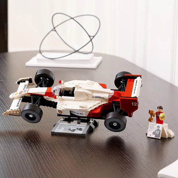 LEGO® ICONS McLaren MP4/4 & Ayrton Senna Set for Adults - 10330 - 693 Piece Building Set