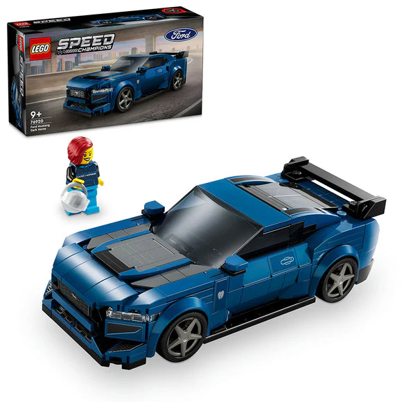 LEGO® Speed Champions Ford Mustang Dark Horse Sports Car - 76920 - 344 Piece Building Set