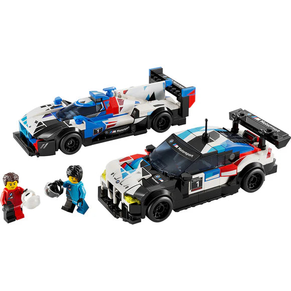 LEGO® Speed Champions BMW M4 GT3 & BMW M Hybrid V8 Race Cars - 76922 - 676 Piece Building Set