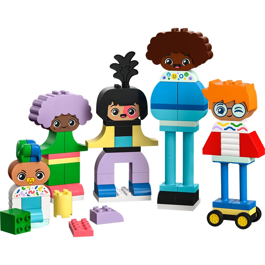 LEGO® DUPLO® - Buildable People with Big Emotions - 10423 Box 2 - 71 Piece Building Set *** DAMAGED BOX ***