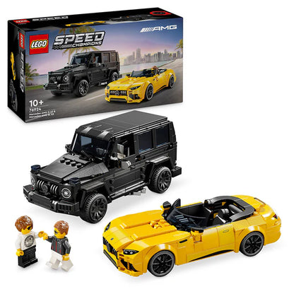 LEGO® Speed Champions Mercedes-AMG G 63 & Mercedes-AMG SL 63 - 76924 - 808 Piece Building Set