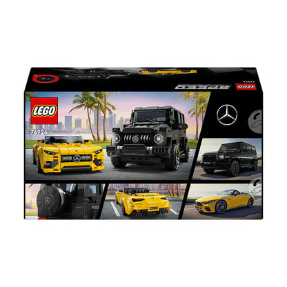LEGO® Speed Champions Mercedes-AMG G 63 & Mercedes-AMG SL 63 - 76924 - 808 Piece Building Set