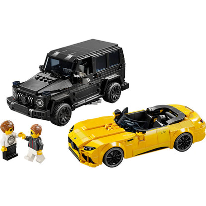 LEGO® Speed Champions Mercedes-AMG G 63 & Mercedes-AMG SL 63 - 76924 - 808 Piece Building Set