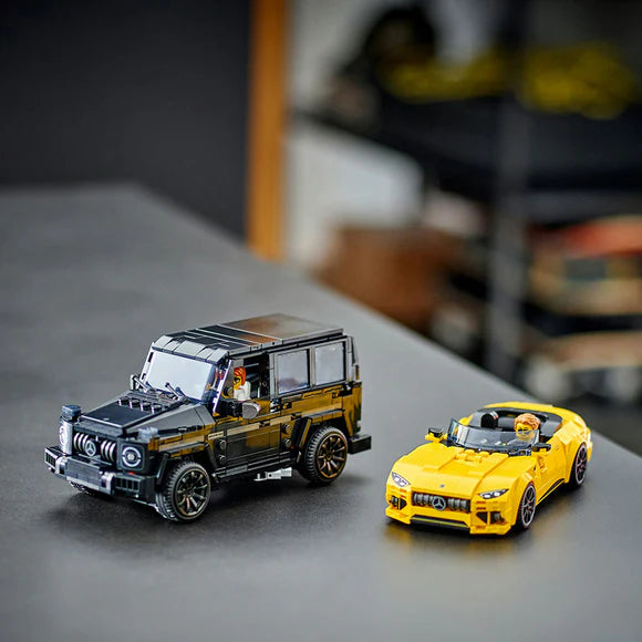 LEGO® Speed Champions Mercedes-AMG G 63 & Mercedes-AMG SL 63 - 76924 - 808 Piece Building Set
