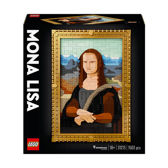 LEGO® Art Mona Lisa Painting Building Set for Adults - 31213 - 1503 Piece Building Set