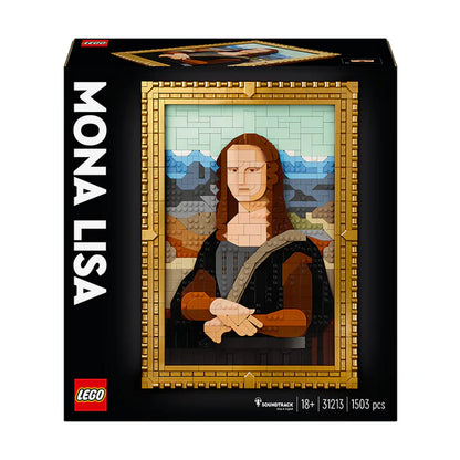 LEGO® Art Mona Lisa Painting Building Set for Adults - 31213 - 1503 Piece Building Set