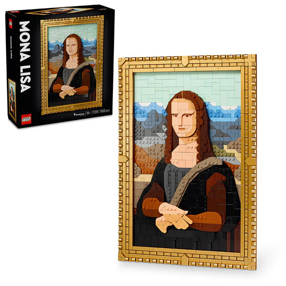 LEGO® Art Mona Lisa Painting Building Set for Adults - 31213 - 1503 Piece Building Set