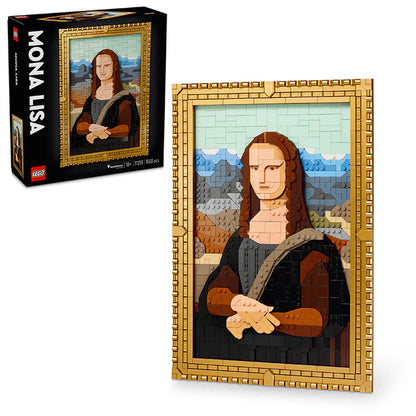LEGO® Art Mona Lisa Painting Building Set for Adults - 31213 - 1503 Piece Building Set