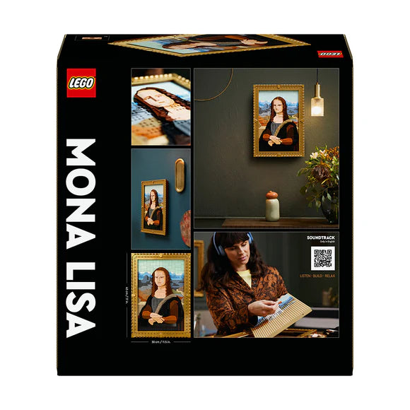 LEGO® Art Mona Lisa Painting Building Set for Adults - 31213 - 1503 Piece Building Set