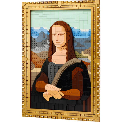 LEGO® Art Mona Lisa Painting Building Set for Adults - 31213 - 1503 Piece Building Set
