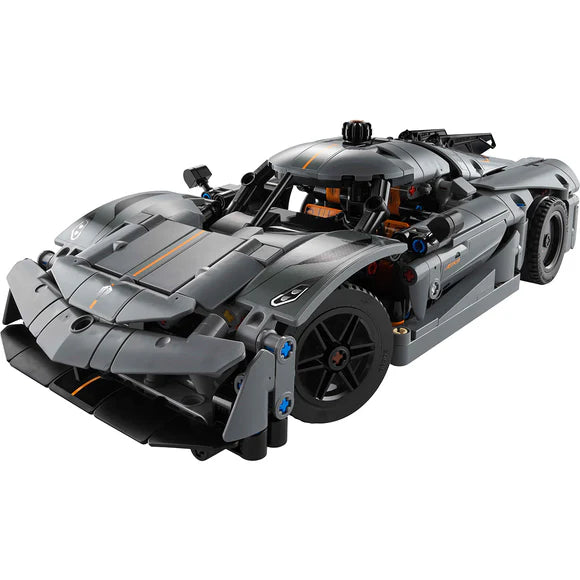 LEGO® Technic™ Koenigsegg Jesko Absolut Grey Hypercar - 42173 - 801 Piece Building Set