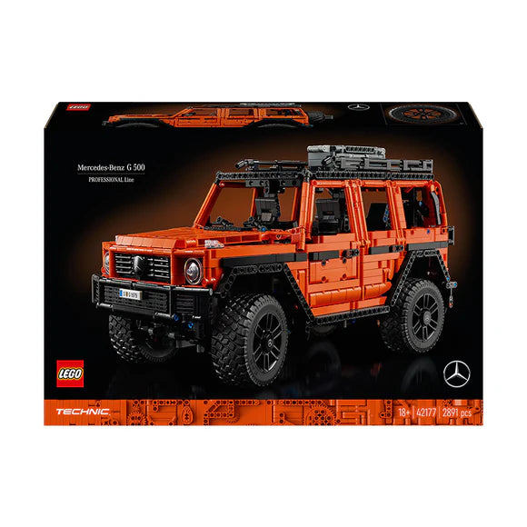 LEGO® Technic™ Mercedes-Benz G 500 PROFESSIONAL Line Set - 42177 - 2891 Piece Building Set