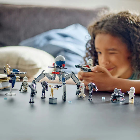 LEGO® Star Wars™ Clone Trooper & Battle Droid Battle Pack - 75372 - 215 Piece Building Set