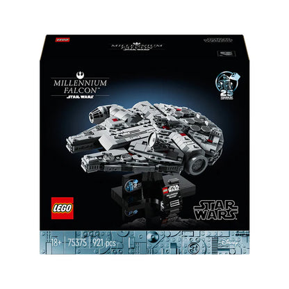LEGO® Star Wars™ Millennium Falcon Model Set for Adults - 75375 - 921 Piece Building Set