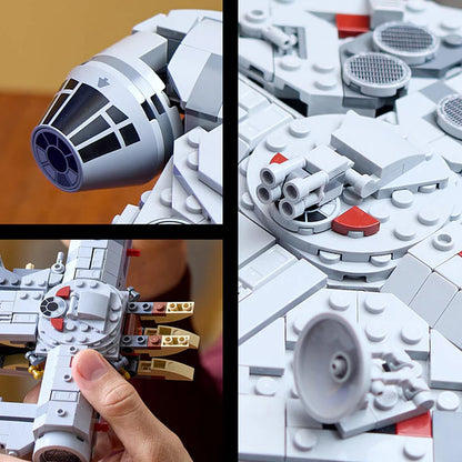 LEGO® Star Wars™ Millennium Falcon Model Set for Adults - 75375 - 921 Piece Building Set