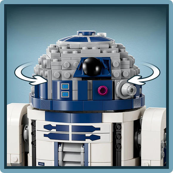 LEGO® Star Wars™ R2-D2 Model Droid Figure | 75379 | 1050 Piece Building Set