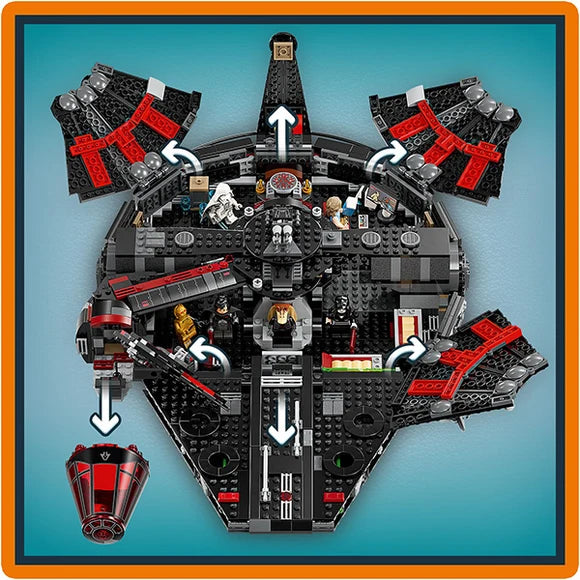 LEGO® Star Wars™ The Dark Falcon - 75389 - 1,579 Piece Building Set