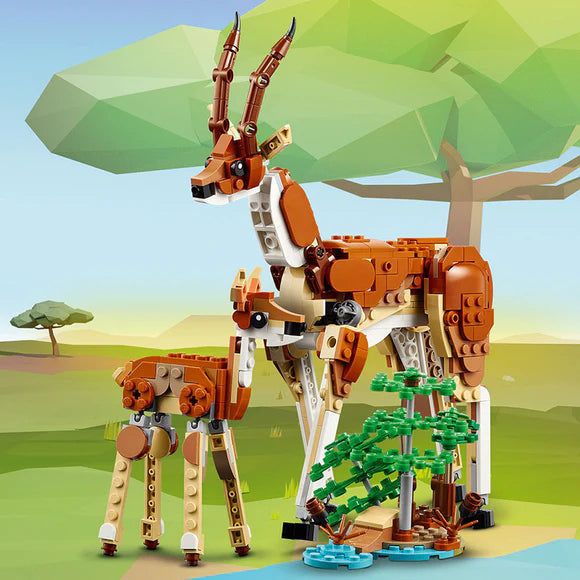 LEGO® Creator 3in1 Wild Safari Animals - 31150 - 780 Piece Building Set
