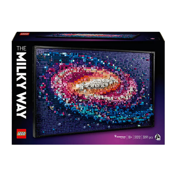 LEGO® Art The Milky Way Galaxy Wall Art Set — 31212 — 3091 Piece Building Set