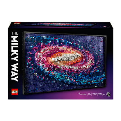 LEGO® Art The Milky Way Galaxy Wall Art Set — 31212 — 3091 Piece Building Set