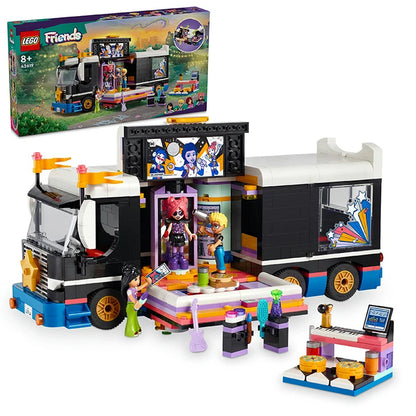 LEGO® Friends - Pop Star Music Tour Bus - 42619 - 845 Piece Building Set *** DAMAGED BOX ***