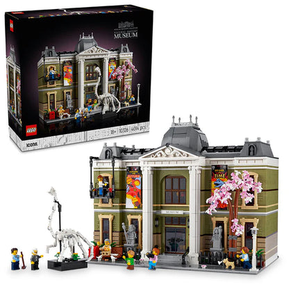 LEGO® ICONS Natural History Museum Modular Buildings Collection for Adults - 10326 - 4014 Piece Building Set