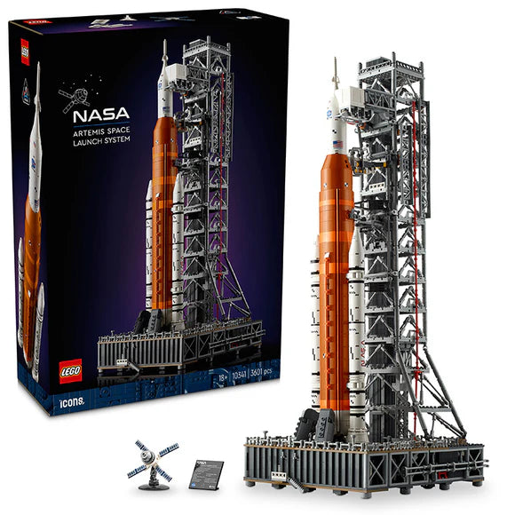 LEGO® ICONS NASA Artemis Space Launch System Model Set - 10341 - 3,601 Piece Building Set