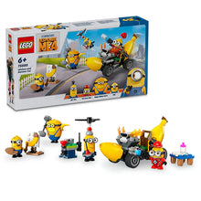 LEGO® Despicable Me 4 Minions and Banana Car - 75580 - 136 Piece Building Set