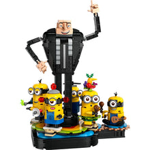 LEGO® Despicable Me 4 Brick-Built Gru and Minions  - 75582 - 839 Piece Building Set