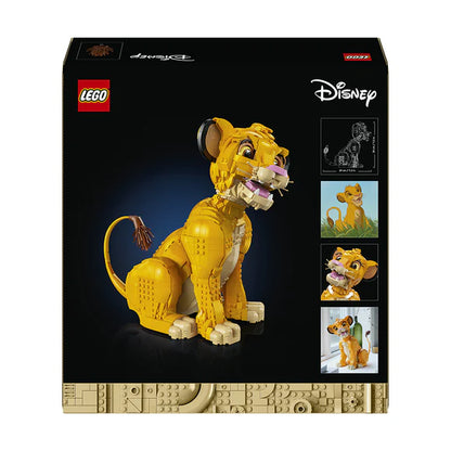 LEGO® Disney Young Simba the Lion King - 43247 - 1445 Piece Set for Adults