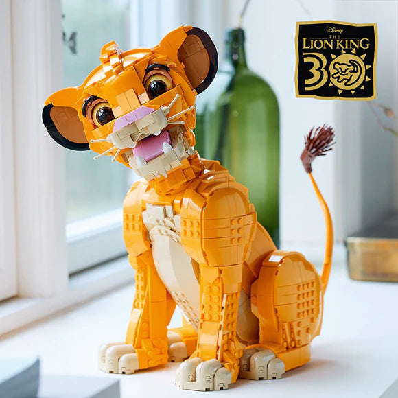 LEGO® Disney Young Simba the Lion King - 43247 - 1445 Piece Set for Adults