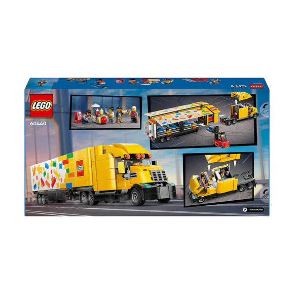 LEGO® City Yellow Delivery Truck - 60440 - 1061 Piece Building Set
