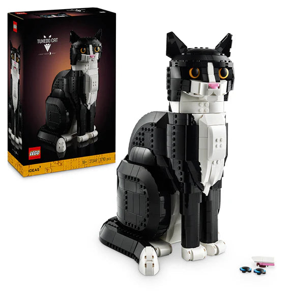 LEGO® Ideas Tuxedo Cat — 21349 — 1710 Piece Building Set