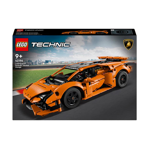 LEGO® Technic Lamborghini Huracán Tecnica Orange Supercar - 42196 - 806 Piece Building Set
