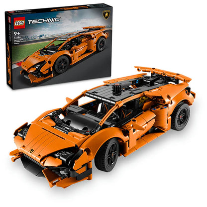 LEGO® Technic Lamborghini Huracán Tecnica Orange Supercar - 42196 - 806 Piece Building Set