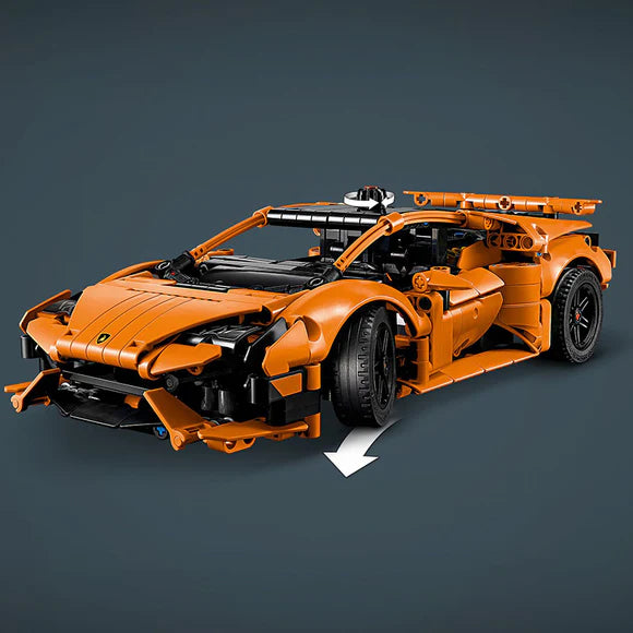LEGO® Technic Lamborghini Huracán Tecnica Orange Supercar - 42196 - 806 Piece Building Set