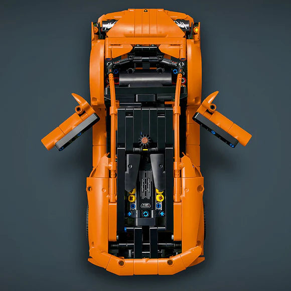 LEGO® Technic Lamborghini Huracán Tecnica Orange Supercar - 42196 - 806 Piece Building Set