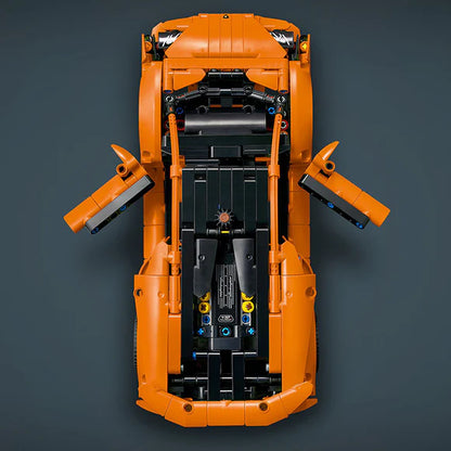LEGO® Technic Lamborghini Huracán Tecnica Orange Supercar - 42196 - 806 Piece Building Set
