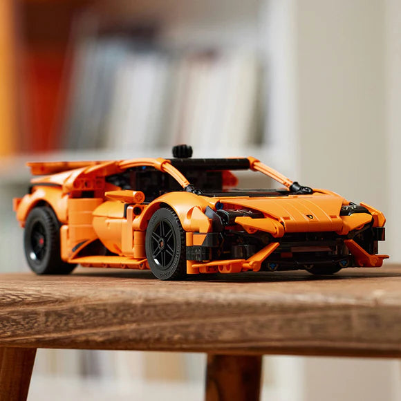 LEGO® Technic Lamborghini Huracán Tecnica Orange Supercar - 42196 - 806 Piece Building Set