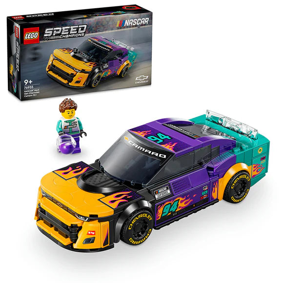 LEGO® Speed Champions NASCAR® Next Gen Chevrolet Camaro ZL1 - 76935 - 328 Piece Building Set