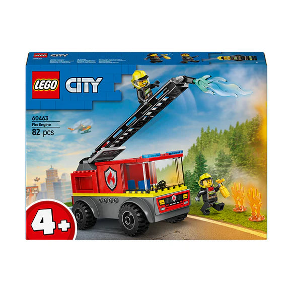 LEGO® City Fire Engine with Ladder, Firefighter - 60463 - 82 Piece Building Set