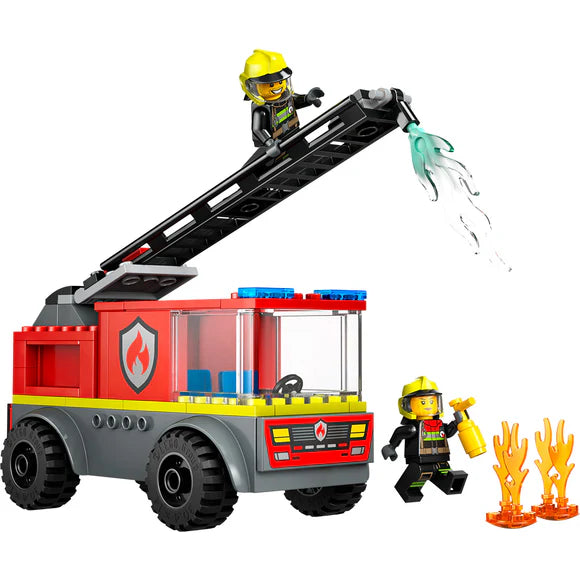 LEGO® City Fire Engine with Ladder, Firefighter - 60463 - 82 Piece Building Set