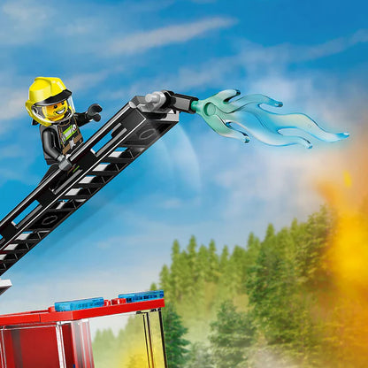 LEGO® City Fire Engine with Ladder, Firefighter - 60463 - 82 Piece Building Set
